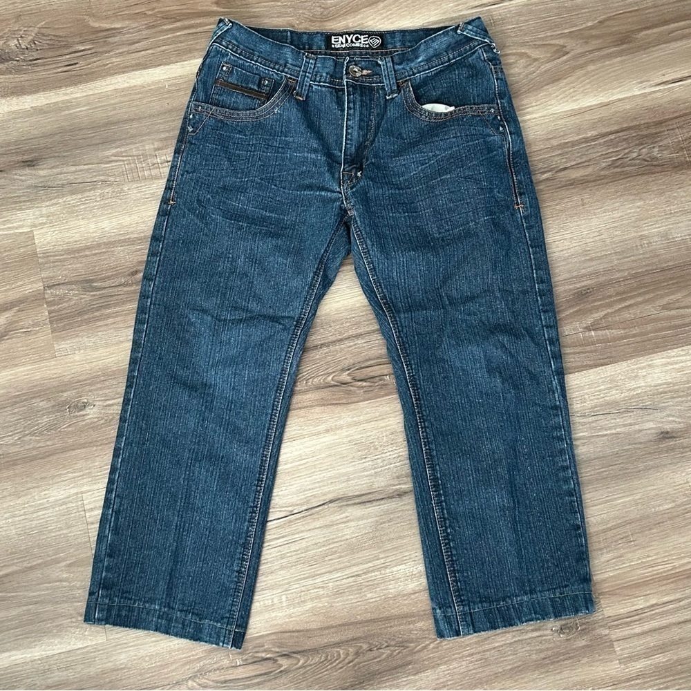 ENYCE Blue Jeans Cropped Men Size 32x23